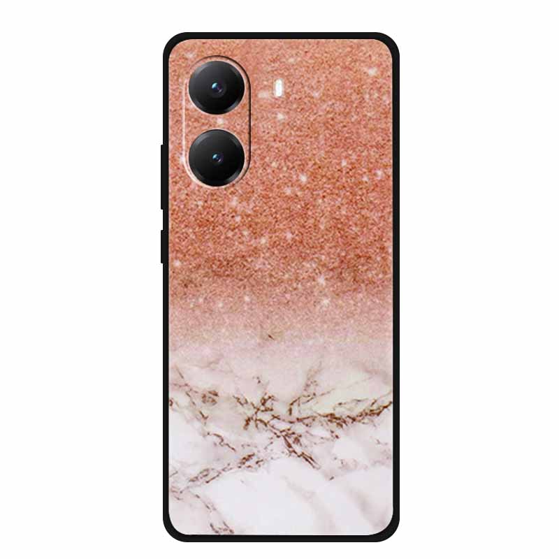 Funda For Poco X7 Pro Cases Marble Painted Silicone Back Cover for Poco X7 Pro Protective Shockproof Cool Capa Poco X7Pro Bumper