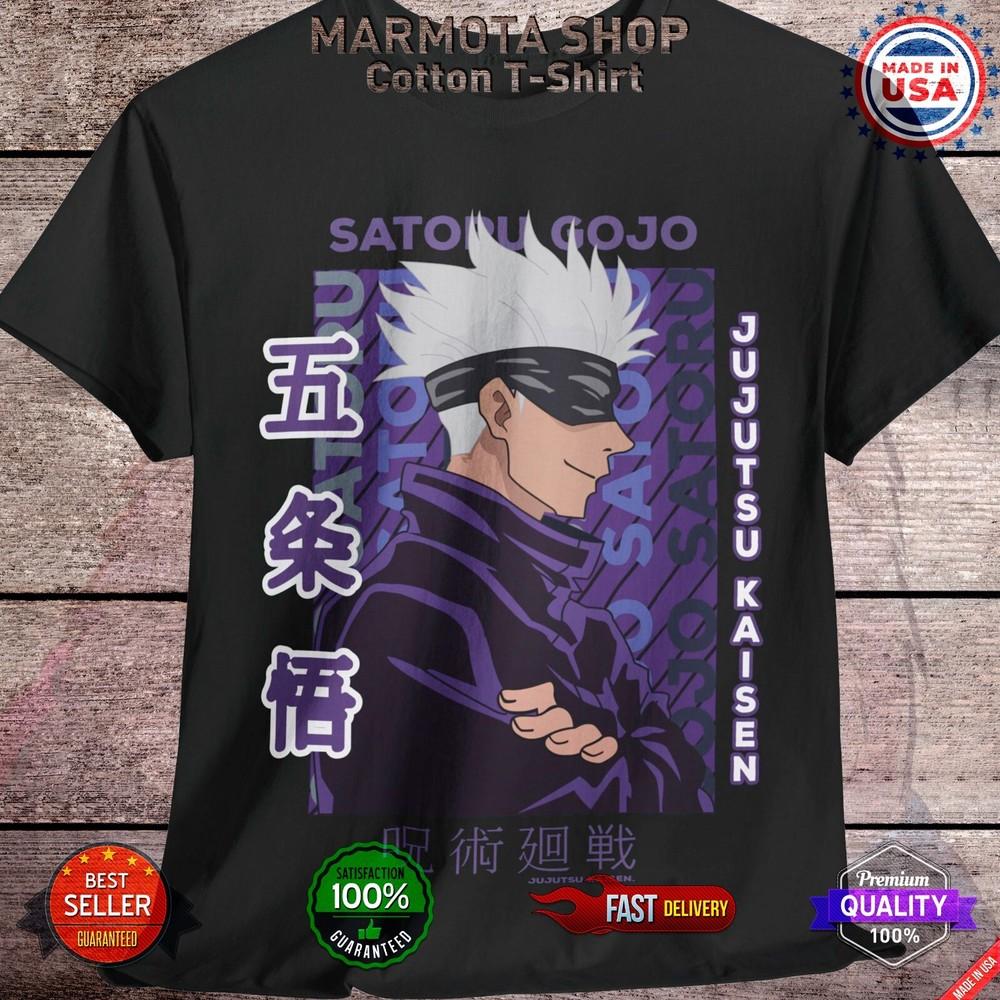 

Gojo Satoru Jujutsu Kaisen T-Shirt Sukuna Anime Japanese Tee Shirt Manga JJK 2XL