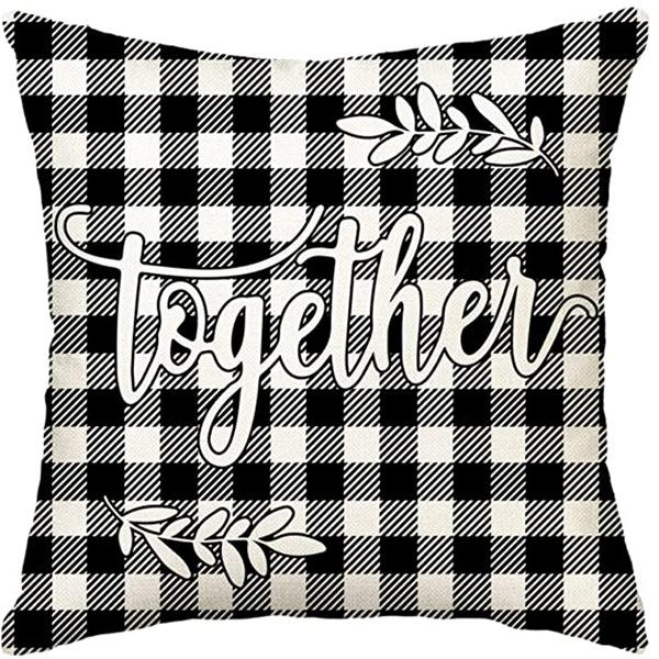 New Style Pillow Black and White Abstract Lines Simple Cushion Cover Living Room Office Sofa Pillow Cover