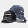 Summer Couple Simple Letter Embroidery Cap Trendy Hat Men and Women Street Retro Washed Cotton Old Baseball Cap