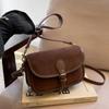 Nye Mote Luksus Designer Vesker for Kvinner Solid Spenne Skuldervesker Damer Høy Kvalitet Vintage Semsket Skinn Underarmsvesker