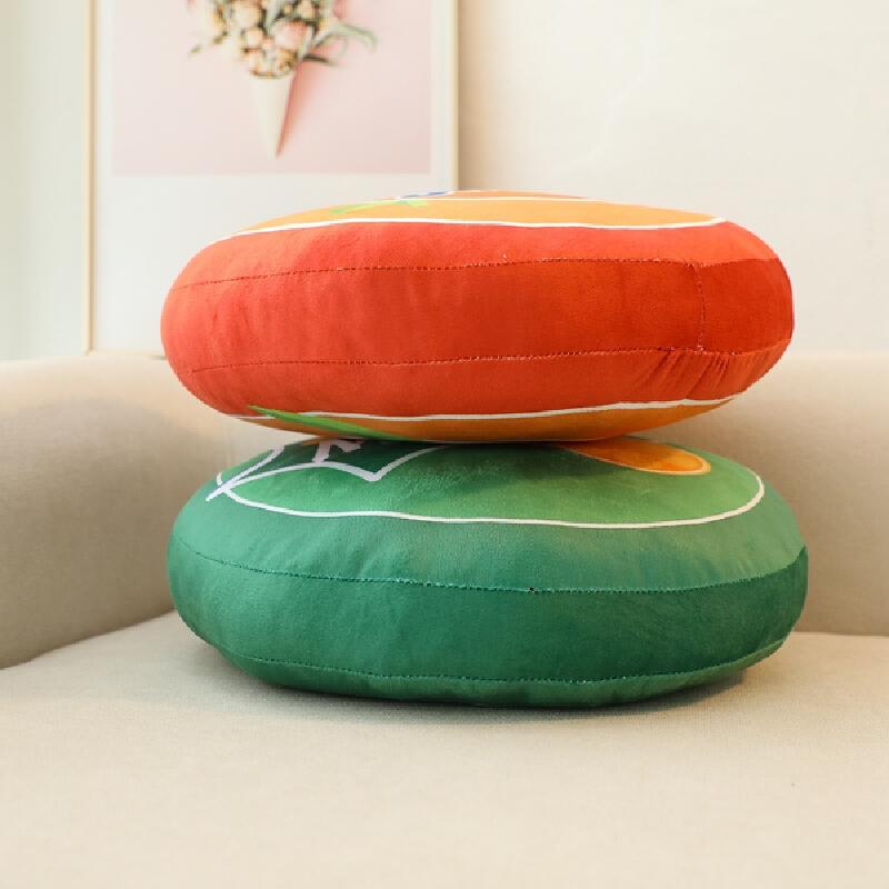 Creative Pillow Coca Cola Sprite Beverage Cushion Window Cushion Bedroom Cushion Tatami Mat Household Round Cushion