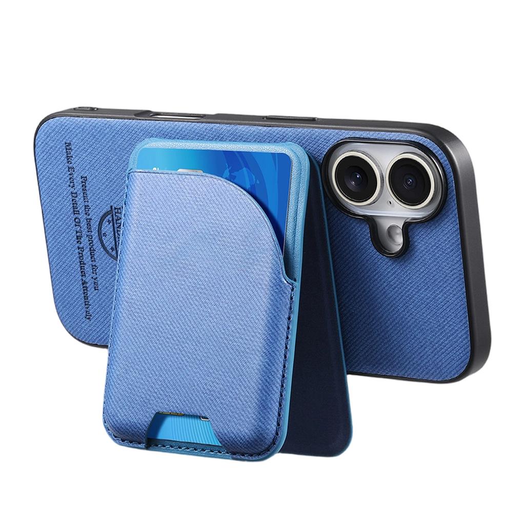 Anti Shock Magnetic Phone Case With Card Slot Premium Textured PU Leather Slim Protective Cover For Secure Everyday Use