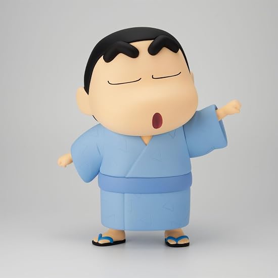 BANPRESTO Crayon Shin-chan Shinnosuke Nohara (Yukata) Big Soft Vinyl Mates Figure