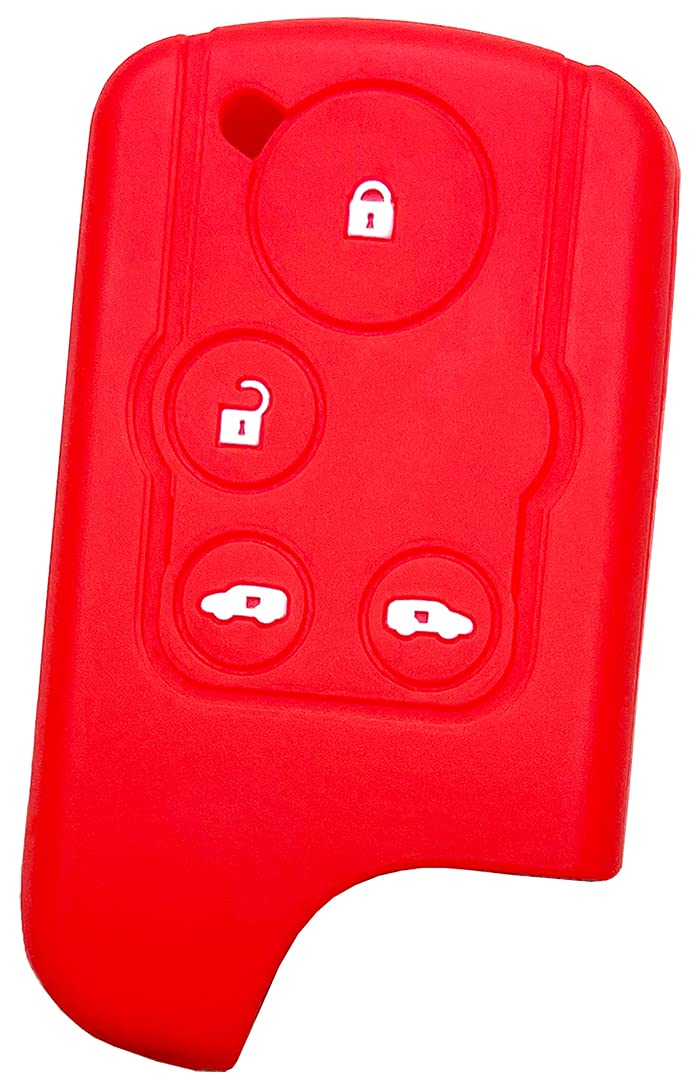 

[ИКТ] Силиконовый чехол для смарт-ключа Honda 4 кнопки красный/Freed/Elysion/и т.д.. Специально разработанный и идеальный размер! красный