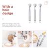 3 Pcs Coconut Grated Professional Grater Fish Scaler Metal Remover Handheld Meat Scraper Stainless Steel Efficient Kitchen Tool