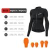 WOSAWE Women Motorcycle Jacket Body Armor CE Certified Summer Downhill Motocross Riding Clothing Protection Racing Reflective