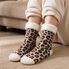 Thicken Plush Fuzzy Slipper Socks Thermal Warm Thermal Slipper Socks Soft Sleep Socks  Bedroom Wear