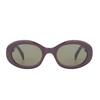 Celine Triomphe Logo Oval Sunglasses Women Sunglasses 40194U