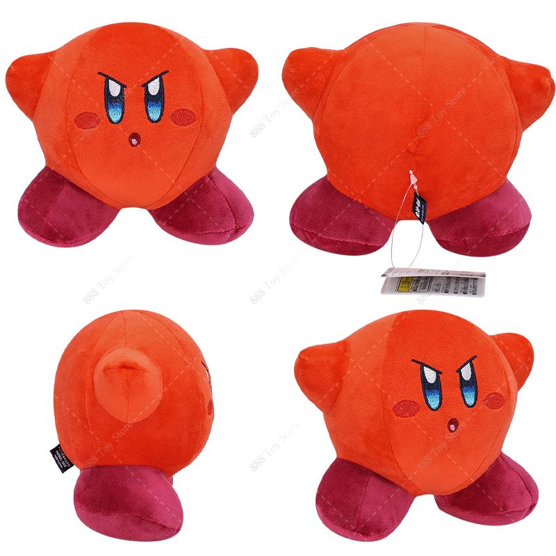Star Kirby Plüschtiere Anime Kirby Klassisches Schwert Schatten Geist 30. Stern Kirby Rot Orange Kuscheltiere Puppen Kinder Weihnachtsgeschenke