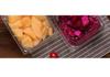 Transparent Disposable Plastic Box with Lid for Fresh Fruit, Roast Duck, Cake, or Strawberries.