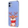For iPhone 12 Pro 6.1 inch/iPhone 12 6.1 Inch Case Christmas Themed Pattern Printing TPU Phone Back Cover