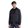 Men's Urban Casual Two-Way Jacket with Detachable Hood