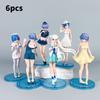 Re Starting Zero Life In Another World Pvc Figurine Rem Emilia Model Toy Decor
