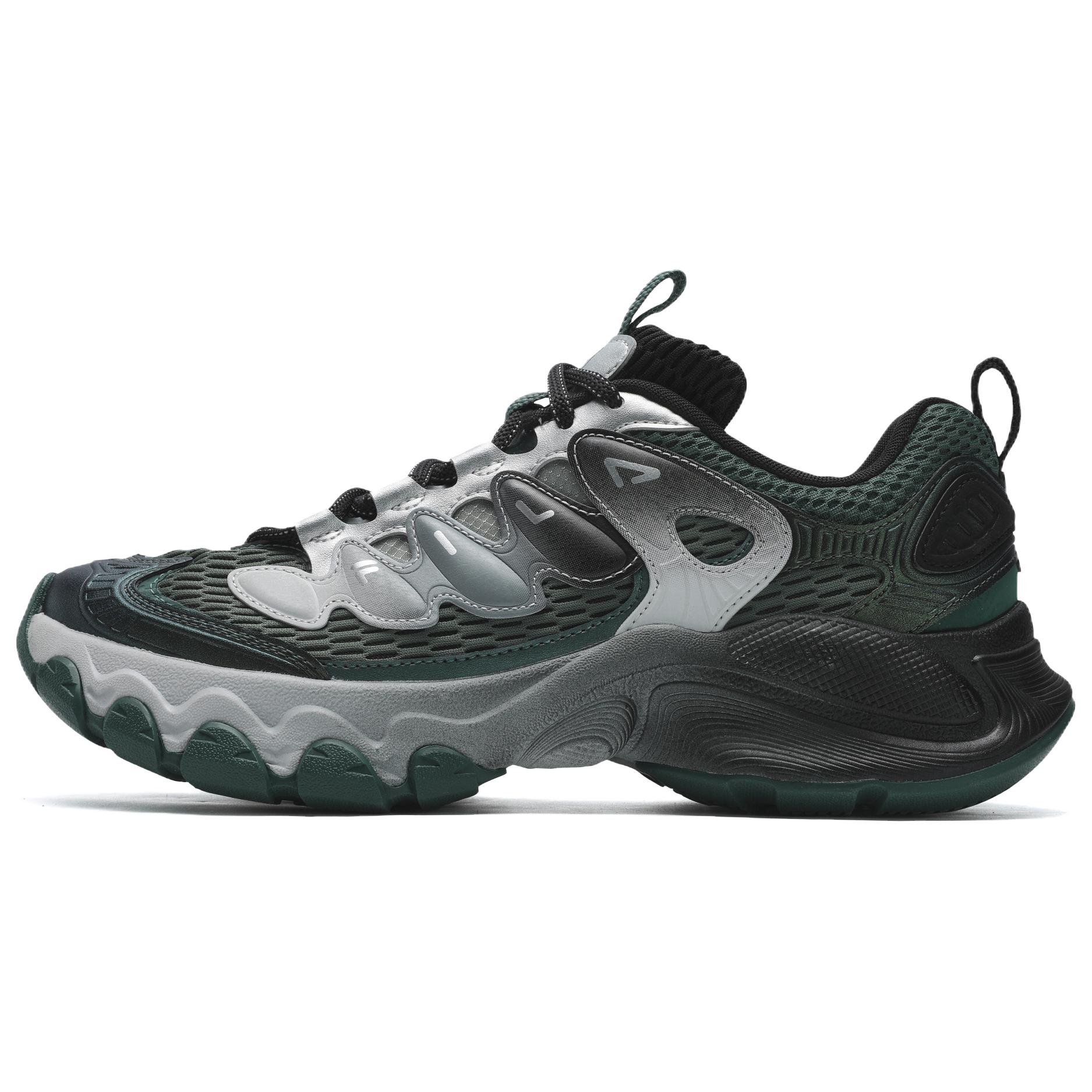 

Новые кроссовки FILA TRUFFLE 2.0 Mushroom Дышащие и легкие низкие повседневные кроссовки Мужские зеленые черные F12M531103FHB 42.5