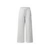Tennis Fashion Comfortable Loose Straight Leg Knitted Sports Leisure Pants Women Bottoms A11W633603FMG