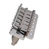 6 String Guitar Bridge with whammy Bar for 6 String Guitar Tailpiece Replacement Electric Guitar Tremolo Bridge System
