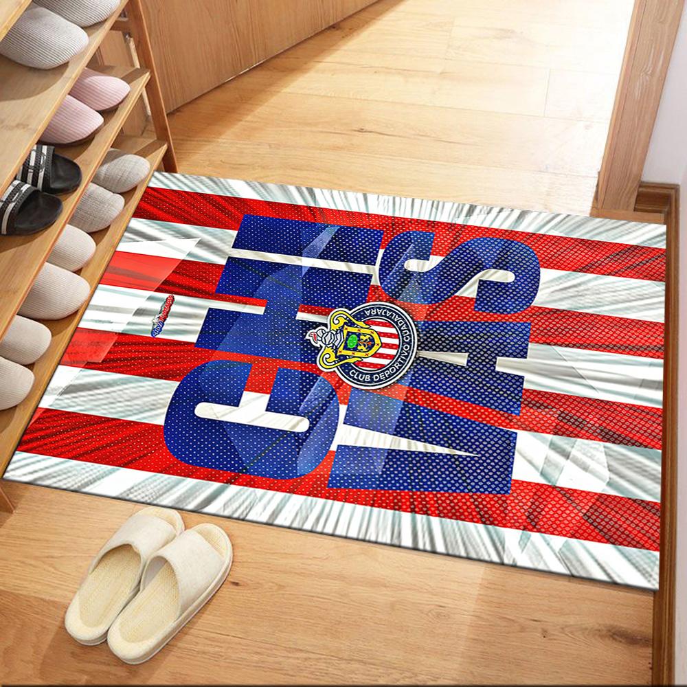 Atletico Madrid Floor Rug Office Rug Suitable For Decorate Room Balcony Foyer Hallway Antislip Carpet Anime Office Decor