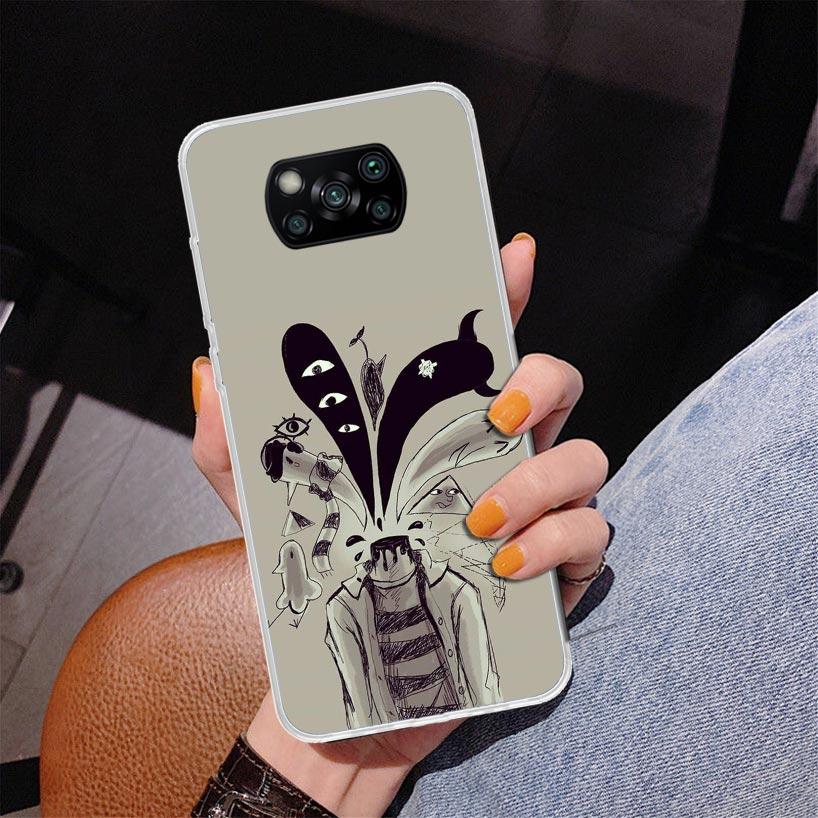 Oyasumi Punpun Phnoe Case for Xiaomi Poco X5 X6 X7 Pro X4 Gt F7 Ultra M8 M7 Redmi 15C 15 13C 13 12C 12 Unique Cover Coque Poco X