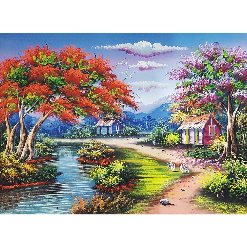 

Рождественская алмазная живопись, полный набор сверл, YEESAM ART 5D DIY Diamond Art