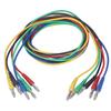 Magnetic Test S Kit Soft Flexible 5 Colour 4mm Banana Plug Test S Jumper Test Wire Set with