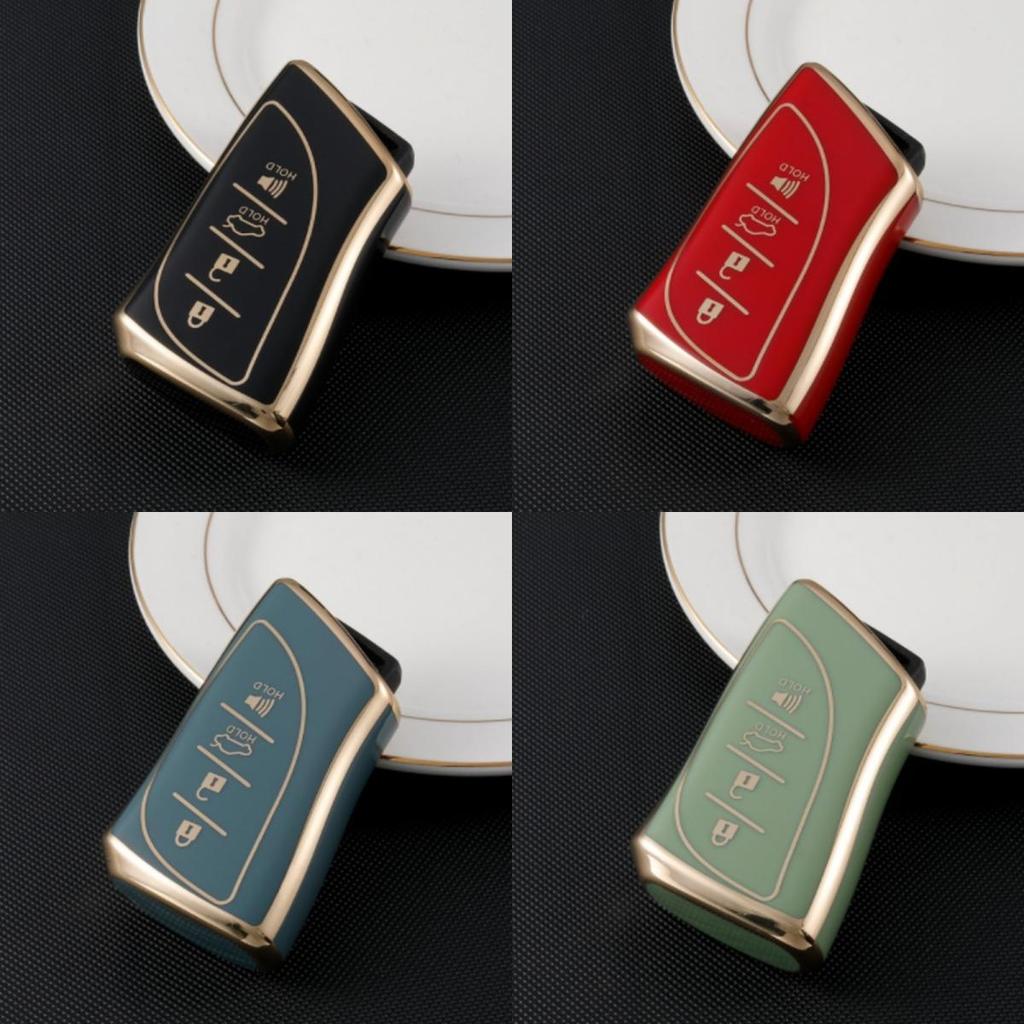 3/4-Knopf Phnom Penh TPU Auto-Fernbedienung Schlüsselhülle Abdeckung Für Lexus NX ES UX US RC LX GX IS RX 200 250h 350h LS 450h 260h 300h UX200 Shell Schlüsselanhänger Zubehör