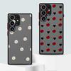 Süße Blume Hülle für Samsung Galaxy S26 S25 Ultra S21 S23 FE S22 S24 Plus Note 20 Ultra 10+ S20 FE Funda Rückseite Handyhülle