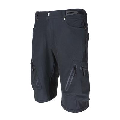 Calções Largos para Ciclismo Calças de Ciclismo Respiráveis Esportivos Corte Largo Calções Casuais para Exterior Roupas de Ciclismo e Corrida com Zíper