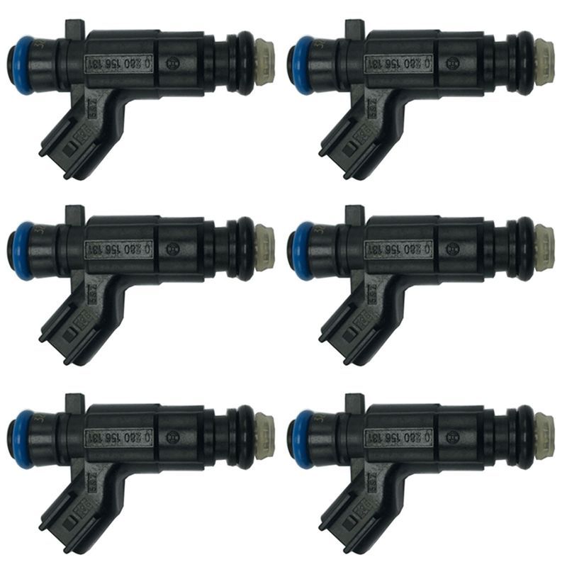 Powerful 6Pcs New Upgrade 26Lbs EV6 Injector Nozzle For Buick Allure 3.6L Cadillac CTS 3.6L 0280156131