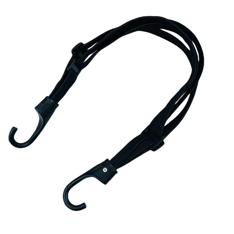 Curele pentru cască de motocicletă 60CM Accesorii pentru motociclete Cârlige pentru bagaje Coarda elastică retractabilă Curea fixă ​​pentru cască de motociclete Plasa de bagaje