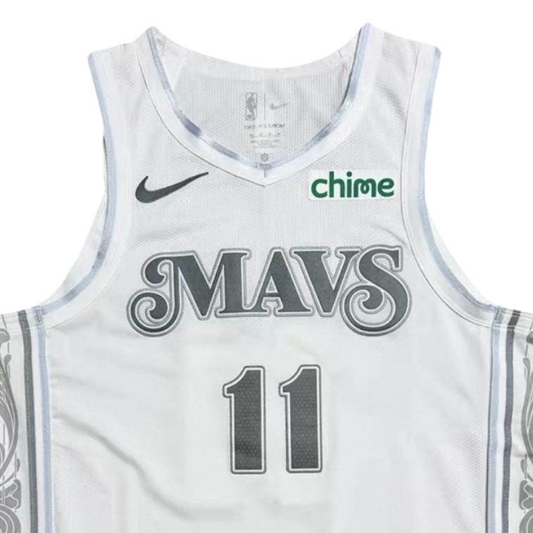 Nike Maglia senza maniche NBA stampata Mavericks Kyrie Irving 11 Maglia da basket Unisex FQ4462-102