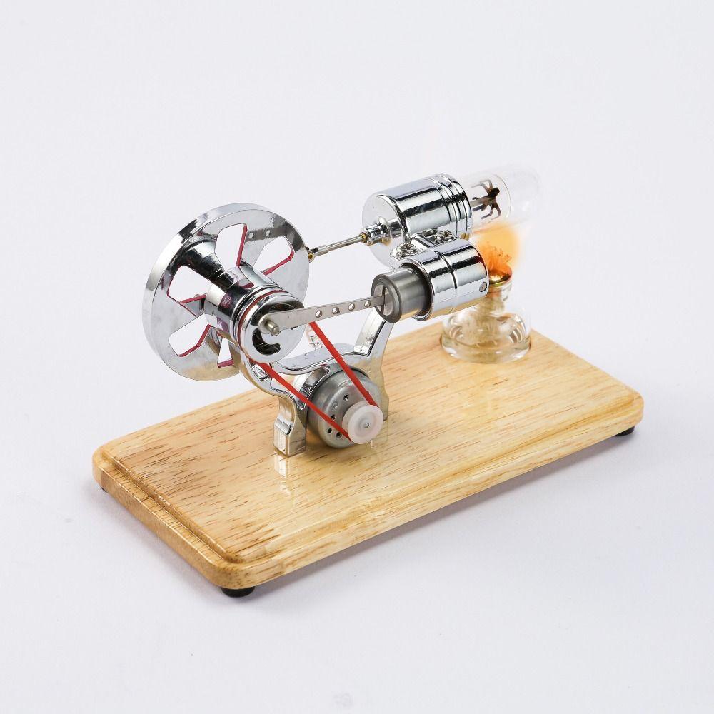 Technology Inventions Science Experiment Toys Hot Air Engine Motor Model Early Childhood