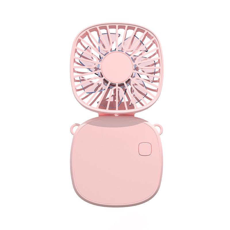 2024 new desktop fan usb charging handheld small fan portable mini dormitory desktop fan gift log