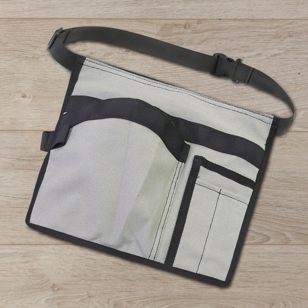 Hand Tools Storage Pouch with Belt Clip Electrician Tool Bag Adjustable Professional Electrician Pouch for Carpenters Builders