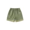 Balabala Boys' Summer Color-Blocked Denim Cropped Pants