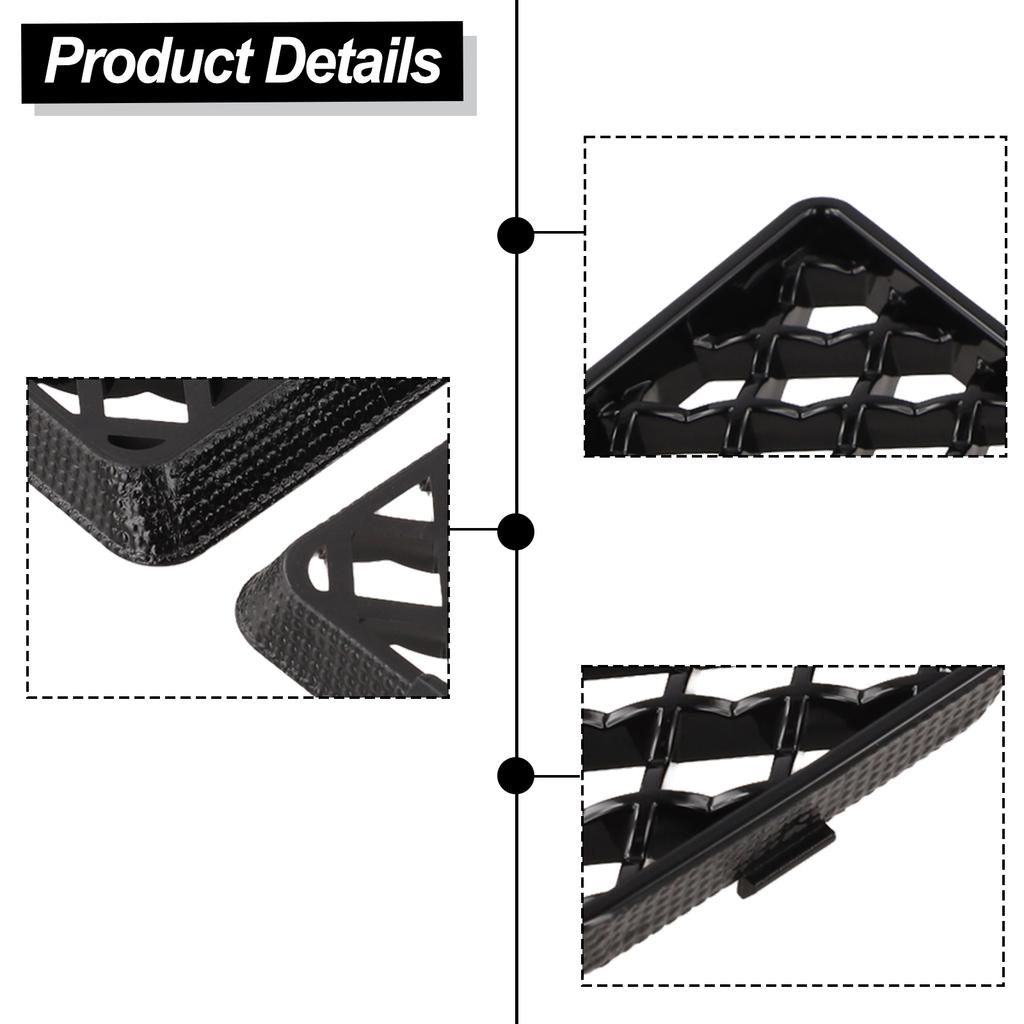 2 Pcs Car Front Bumper Center Lower Grille Mesh Guard For BMW G87 M2 2025-25 Auto Air Filter Protective Cover