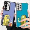 Funny Cartoon Ugly Fish Soft Phone Case For Samsung A17 A27 A07 A37 A57 A16 A56 A15 A55 A14 A54 A13 A53 A26 A36 A25 A35 A24 A34
