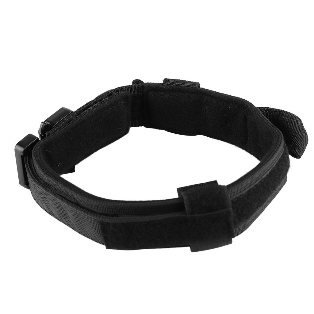 Dog Collar with Stainless Steel Buckle Adjustable Thick Nylon Dog Collar for Medium and Large Dogs Outdoor Training
