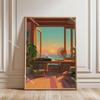 Japanese Retro City Pop Prints Wall Arts Decor Nostalgic Anime Posters Canvas Poster Prints Home Bedroom Living Room Decoration