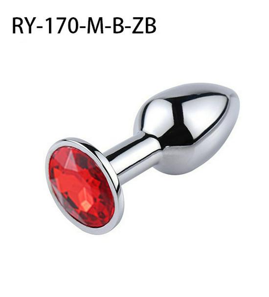 Adult Metal Butt Plug Anal Toy for Flirting & Outdoor Wear