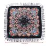 Bohemian Shawl Women Scarf Square Autumn And Winter Warm Cloak Printed Tassel Headscarf Retro Blanket Large Size Bufanda