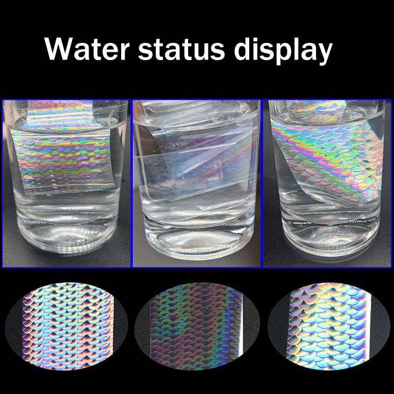 4X50Cm Holographic Fish Scale Transfer Foil Reflective Film Paper Diy Laser Silver Decal Stamping Foil For Fishing Lure Film