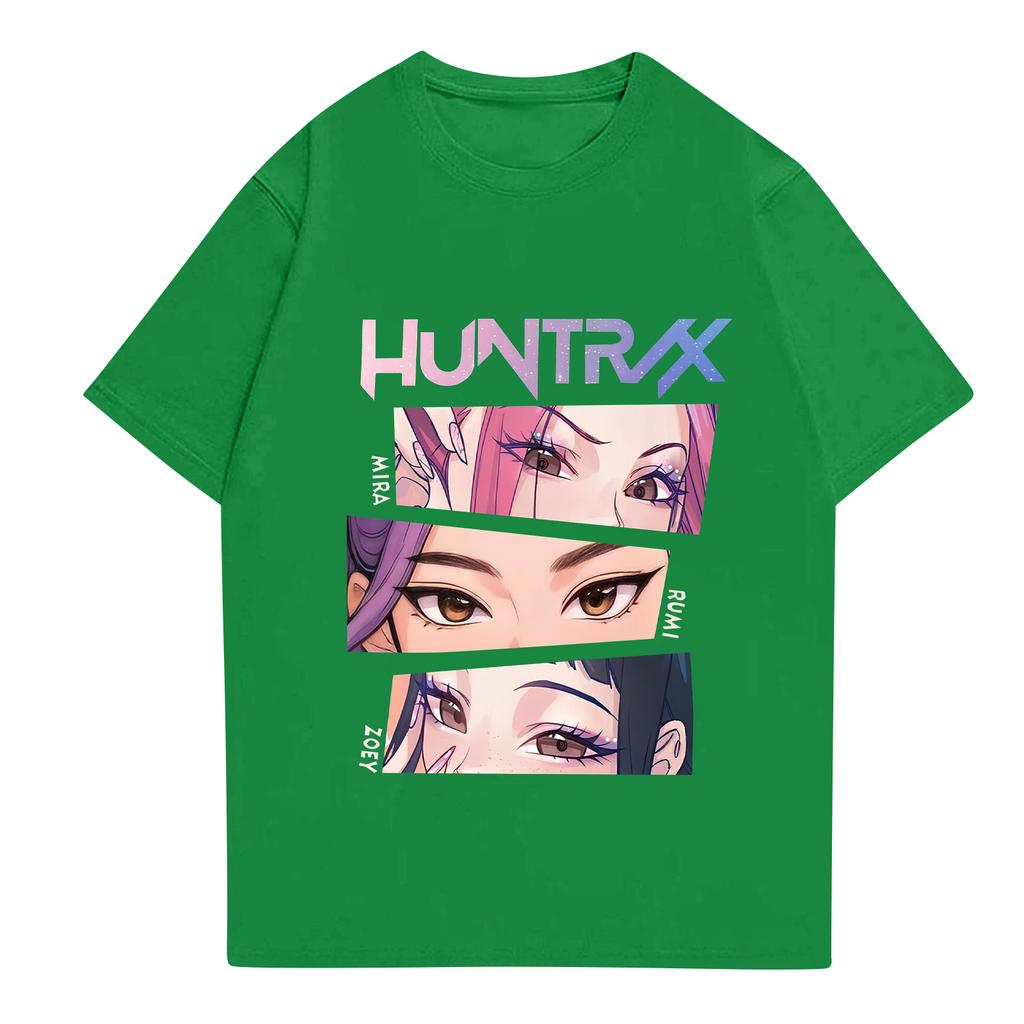 Kid's Anime Printed Short Sleeved T-shirt
