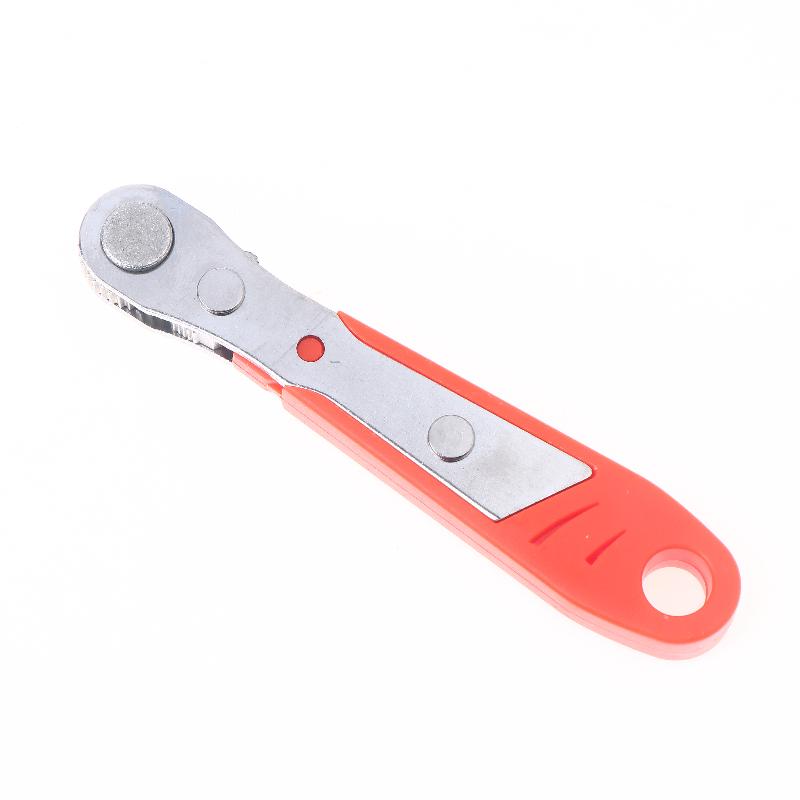 1 Stück Mini-Steckschlüsselschlüssel aus Kunststoff Ratsche Schnellratsche Ratschendreher Multifunktionaler Ratschendreher DIY Reparatur Handwerkzeuge