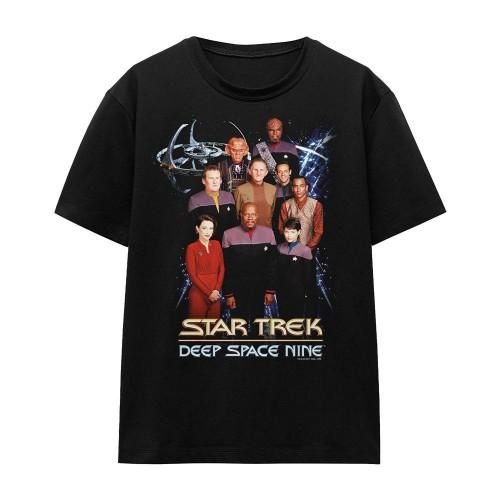 STAR TREK Unisex Adult DS9 Crew T-Shirt