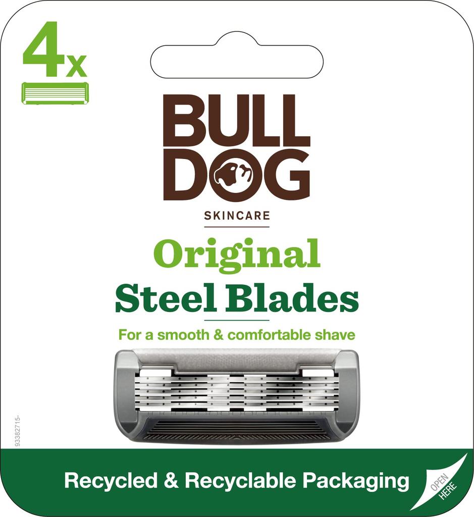 Bulldog Originální náhradní břity pro holicí strojky (4-balení)