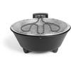 Electric Table Barbecue - LIVOO - DOC267 - 1250W - Ø30 Cm - Removable Drip Tray - Indicator Light - Removable