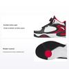 Kids Warm Fleece Shock Absorbing Wear Resistant Low Top Basketball Shoes Kids Sneaker White Black 312346928-1
