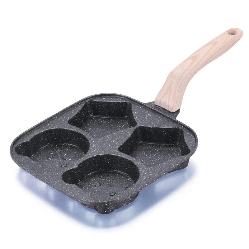 Cat Paw 4-Hole Non-Stick Breakfast Frying Pan