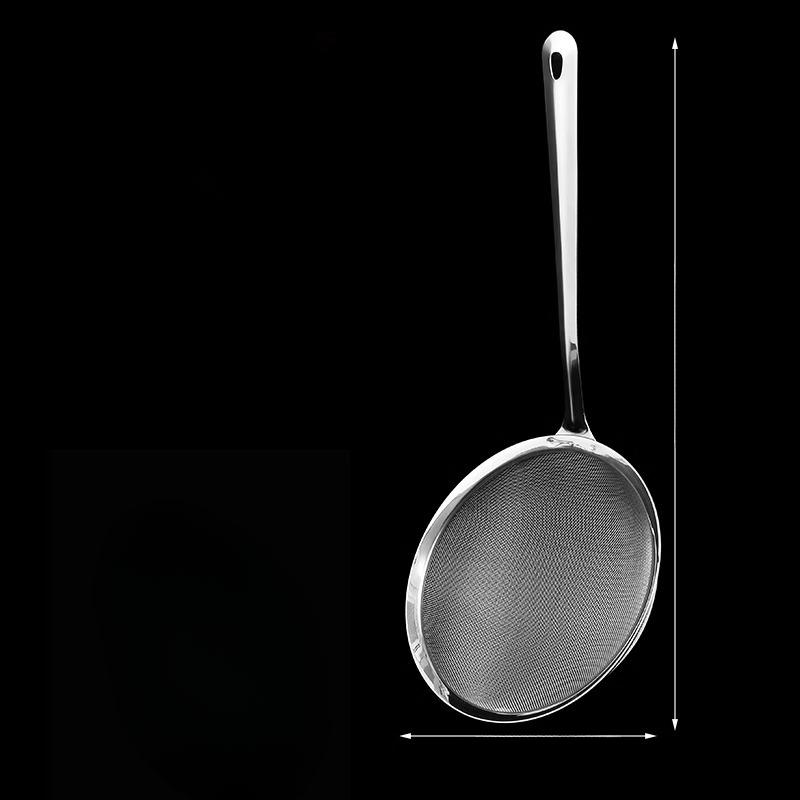 Kitchen Stainless Steel Strainer Soy Milk Filter Screen Household Deep-frying Oil Removal RackNoodle Foam Juice Screen Strainer